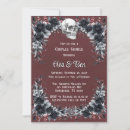 Pesquisar por casal do crânio convites Preto