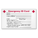 Pesquisar por identificação cartao de visita Emergência