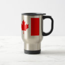 Pesquisar por bandeira canadense canecas Vermelho branco