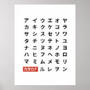 Pesquisar por katakana pôsteres pósteres Hiragana