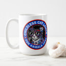 Pesquisar por mulher gato canecas Azul de voto
