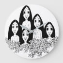 Pesquisar por caneta relogios de parede Preto e branco