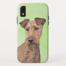 Pesquisar por cão do terrier iphone capas Pintura
