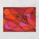 Pesquisar por espiral vermelha cartoes postais Abstrato