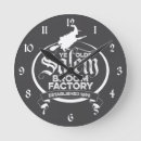 Pesquisar por bruxa em sua vassoura relogios de parede Bruxaria