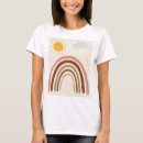 Pesquisar por nuvens e arco íris camisetas Boho