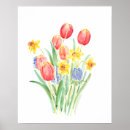 Pesquisar por tulipa amarela pósteres Flores amarelas