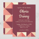 Pesquisar por triângulo rosa convites Noiva