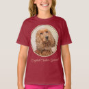 Pesquisar por spaniel de cocker inglês camisetas Cachorrinho