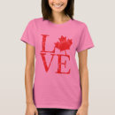 Pesquisar por amor canadense camisetas Folha de bordo