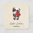 Pesquisar por panda bonito cartao de visita Desenho animado