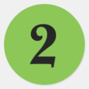 Pesquisar por número 2 adesivos Dois