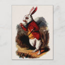Pesquisar por john tenniel cartoes postais Coelho branco