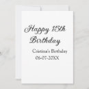Pesquisar por feliz aniversário convites Minimalista