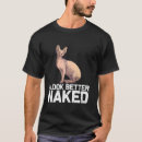 Pesquisar por gato sphynx camisetas Design