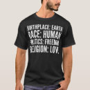Pesquisar por raça humana camisetas Religião