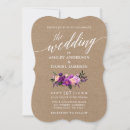 Pesquisar por purple wedding convites Moderno