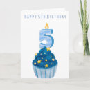 Pesquisar por número 5 cartoes Feliz aniversário