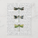 Pesquisar por flores antigas cartoes postais Libélula