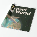 Pesquisar por viagens vintage papel de presente Viagem