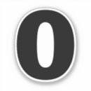 Pesquisar por autocolante 0 Número zero