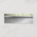 Pesquisar por prata verde cartao de visita Elegante