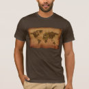 Pesquisar por mapa mundo antigo camisetas Mapas antigos