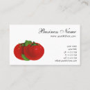Pesquisar por tomate vermelho cartao de visita Orgânico