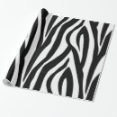 Pesquisar por impressão da zebra papel de presente Listras