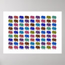 Pesquisar por elefantes coloridos pôsteres pósteres Qualquer pessoa