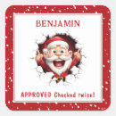 Pesquisar por aprovado pelo papai noel adesivos Vermelho