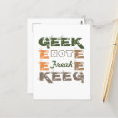 Pesquisar por geek nerd cartoes postais Geeks