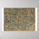 Pesquisar por mapa mundo pósteres Cartografia