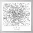 Pesquisar por mapa de paris pôsteres pósteres Moderno