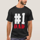 Pesquisar por número 1 camisetas Pai