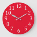 Pesquisar por grandes números brancos relogios de parede Qualquer pessoa