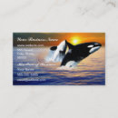 Pesquisar por da baleia da orca cartao de visita Marinho