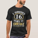 Pesquisar por 16 anos de casamento camisetas Esposa