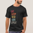 Pesquisar por trabalho de campo camisetas Comer