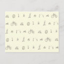 Pesquisar por arte da bicicleta cartoes postais Desenho