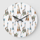 Pesquisar por padrões tribais relogios de parede Aquarela