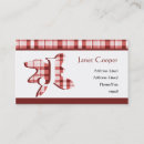 Pesquisar por xadrez vermelha cartao de visita Monograma