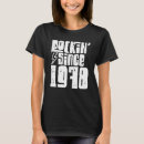 Pesquisar por clássico desde 1978 camisetas Rockin