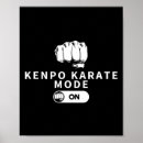 Pesquisar por karate pósteres Uniforme de karate