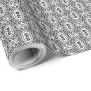 Pesquisar por branco contínuo papel de presente Preto e branco