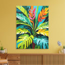 Pesquisar por heliconia impressão de canvas Botânica