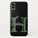 Pesquisar por monogramas de h iphone capas Botânica