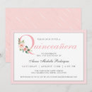Pesquisar por quinceanera convites Rosa