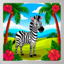 Pesquisar por zebra dos desenhos animados pósteres Selva