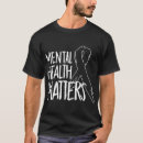 Pesquisar por consciência do suicídio camisetas Motivação